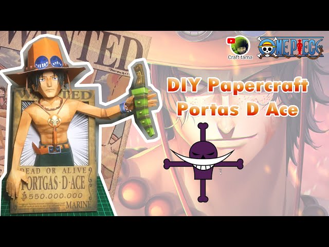 Chapéu do Portgas D. Ace - DIY One Piece.