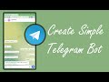 Create Simple Telegram Bot with Google Apps Script