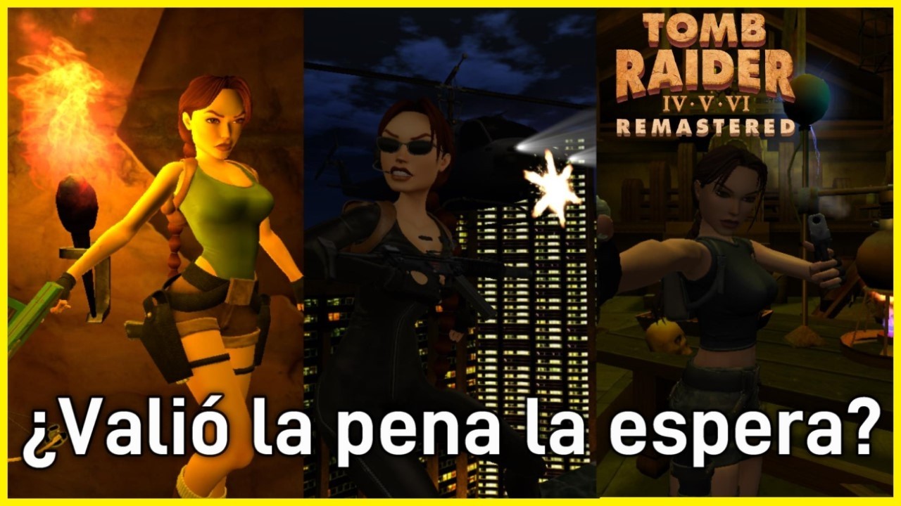 Ya he completado TOMB RAIDER IV-VI REMASTER y es CASI una OBRA MAESTRA