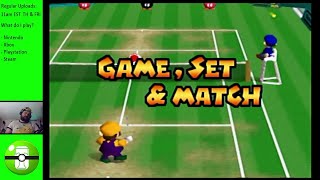 Mario Tennis (N64) Episode 4 - Can I Win A Set AT Least?