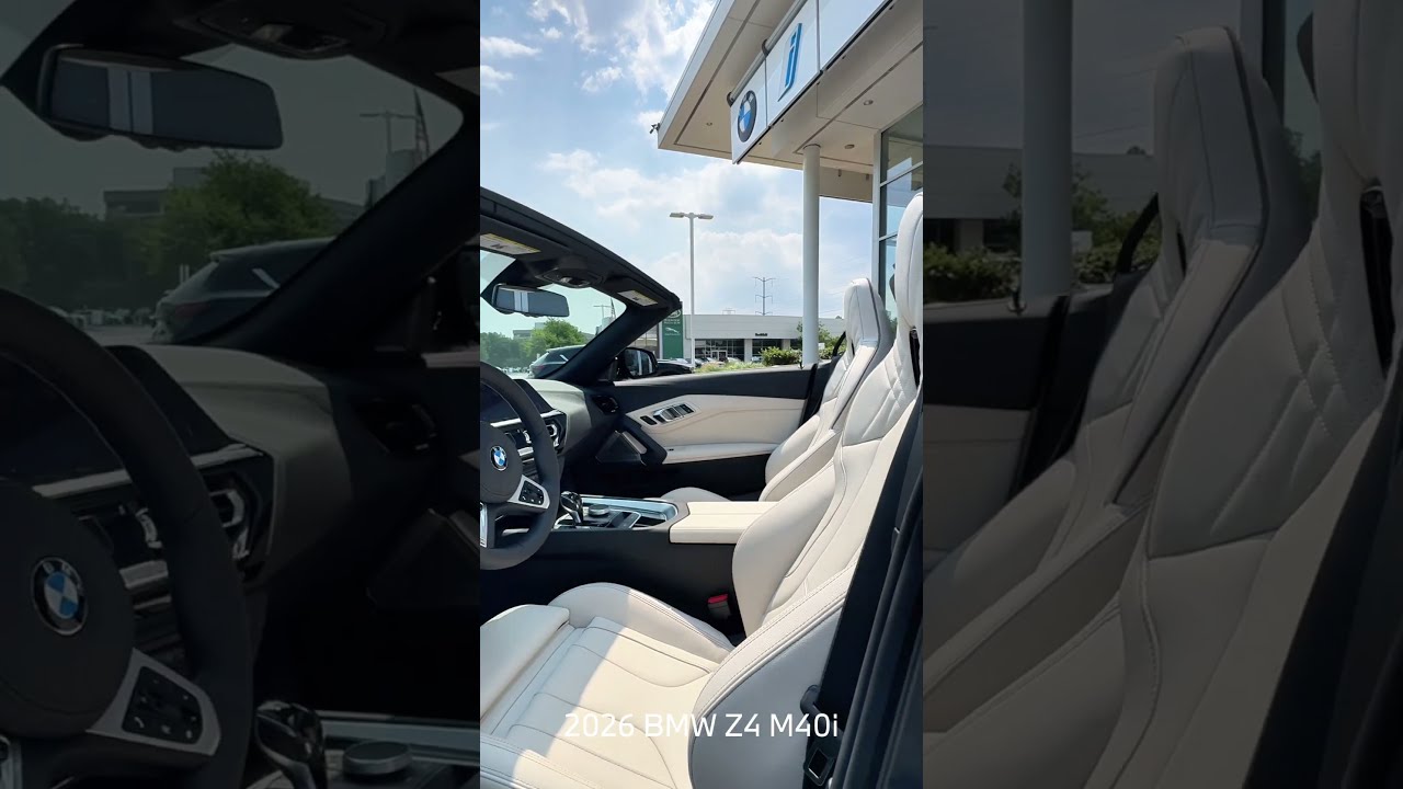 2026 BMW Z4 M40i Convertible Inside Outside Every Feature You Need To See