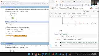 Calculus 2: Webassign Problems 9.5 and 9.6