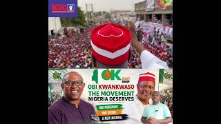 5million March From Supporters of Obi-Kwankwaso and the NDC in Kano State....more