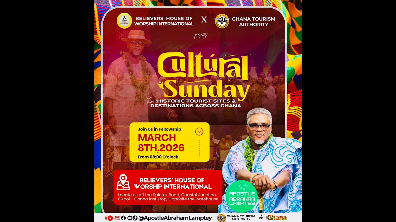 JOIN US : CULTURAL SUNDAY || SUNDAY SERVICE || 08-03-26 ||