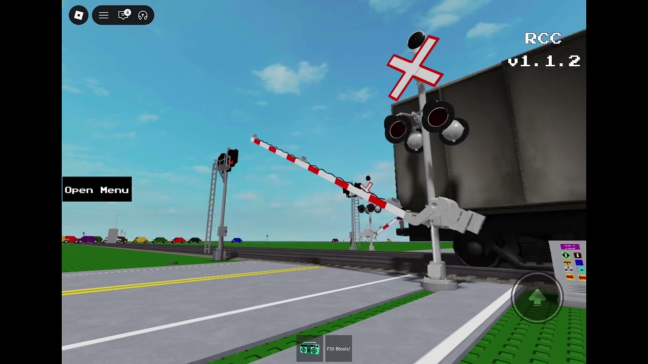 Canadian Railroad crossing 
