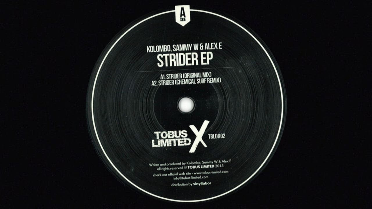 Kolombo, Sammy W & Alex E - Strider (Chemical Surf Remix)