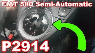 Fiat 500 Dualogic jumping out of gear... Fault finding and repair.