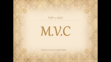 PHP ile MVC  Ders 1 - Class Nedir?