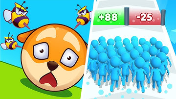 Save Balls Vs Count Masters Stickman Games, Max All Levels iOS Android Gameplay 