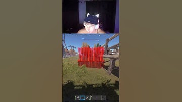 SOLO GETS POUNDED AND ESCAPES #gaming #rust #polohims3lf #twitch #streamer #shorts #reels #gameplay