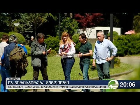 ინციდენტი დადიანების სასახლის ეზოში და ხმაური საკრებულოში