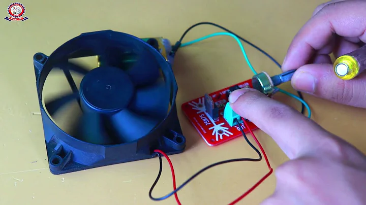 DIY Making A Dc Motor Speed Controller Using Ne555 IC