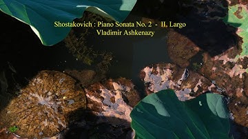 Shostakovich : Piano Sonata No. 2  -  II. Largo
