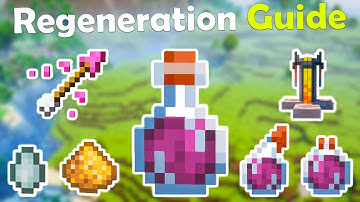 How To Make Regeneration Potions in Minecraft Super Easy!