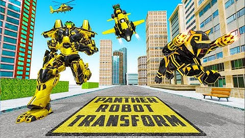 Black Panther Robot Car  - Robot Transformer