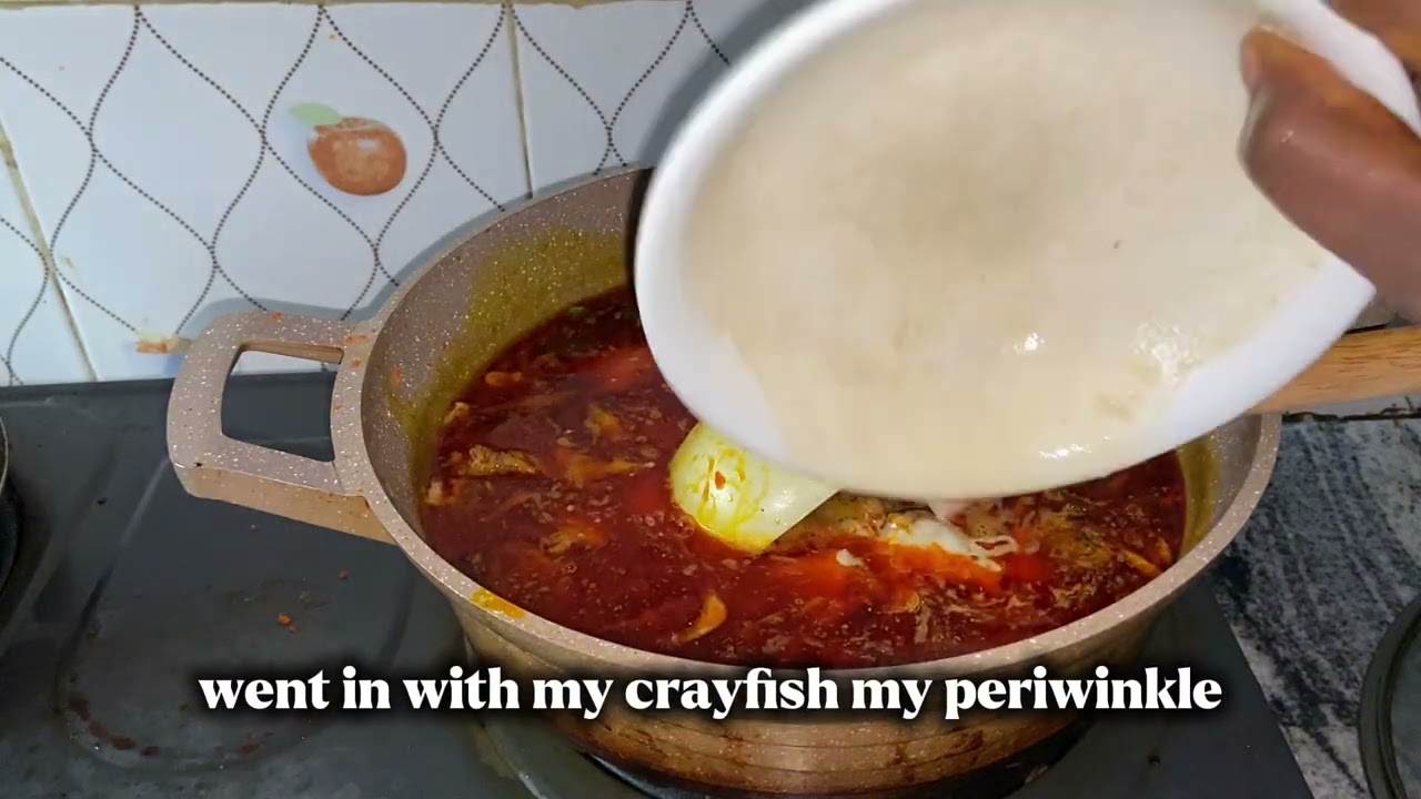 Bitterleaf Soup Making / 