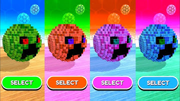 Going Balls New Update - Colors Reaction 4x Super Balls Gameplay Android iOS Walkthrough Stick Game