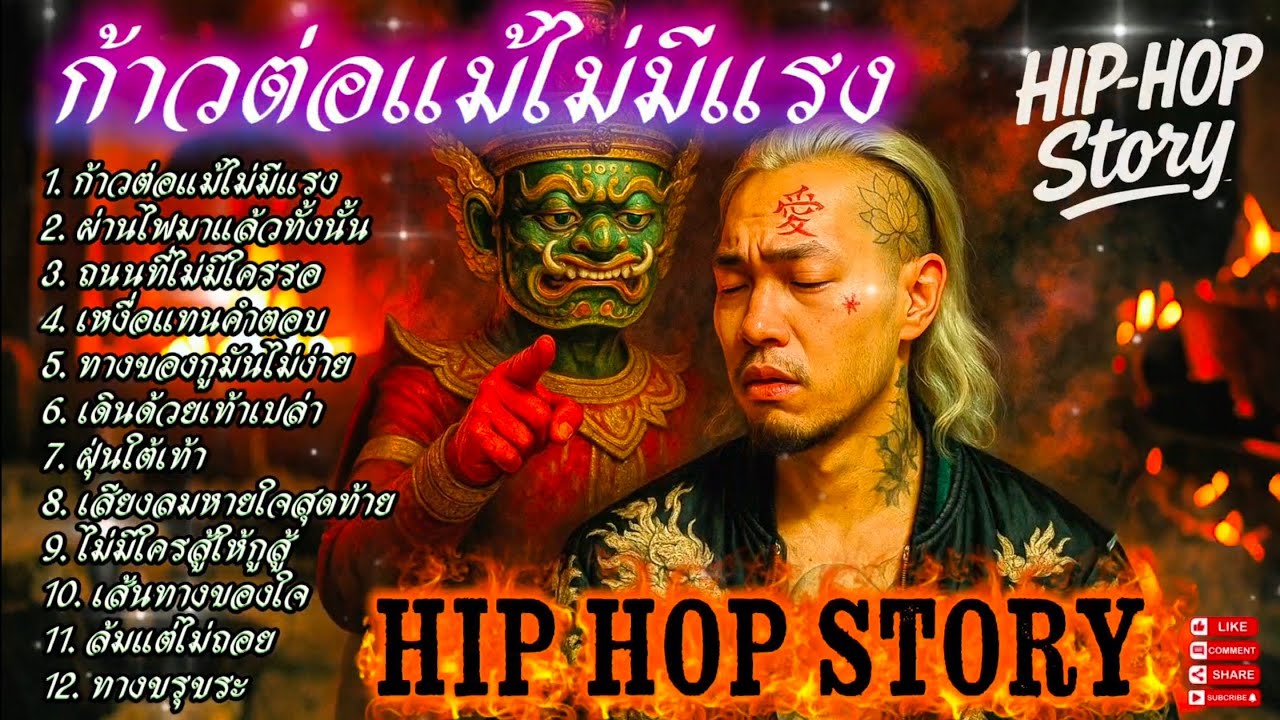 ก้าวต่อแม้ไม่มีแรง👊🫵✌️|🔥 เพลงแร็พดุดันแรง🔥 #เพลงมาแรง #เพลงมาใหม่ #เพลงใหม่ล่าสุด [118]