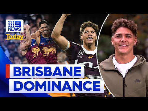 Brisbane charge into NRL and AFL grand finals 9 News Australia
