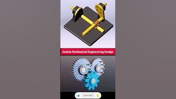 Genius Mechanical Engineering Design #solidworks #shorts