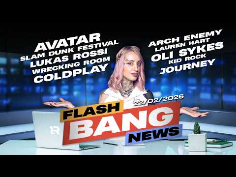 Actu' Metal de la Semaine | La nouvelle chanteuse d'ARCH ENEMY ? 🤩 | Flash Bang News du 22/02/2026
