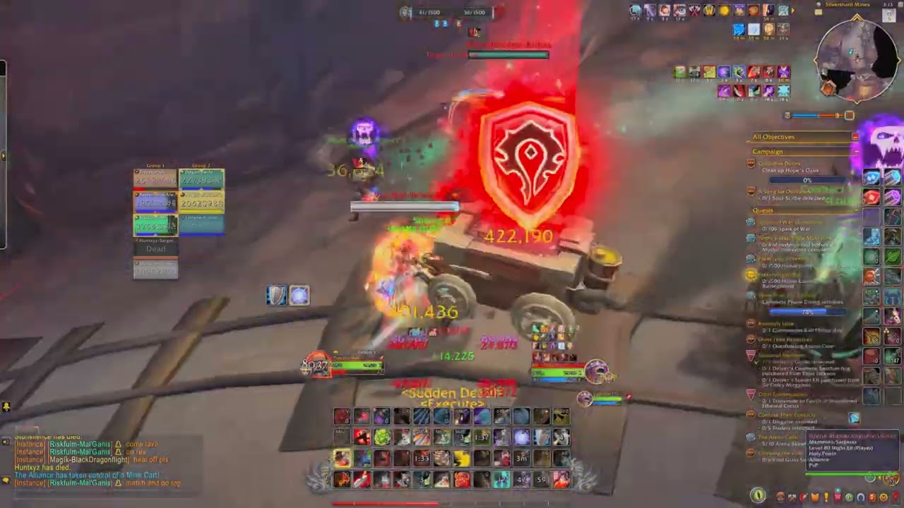 3k+ MMR Blitz Games | Fury Warrior PoV | The War Within Season 3 Gladiator PvP: Ep 3