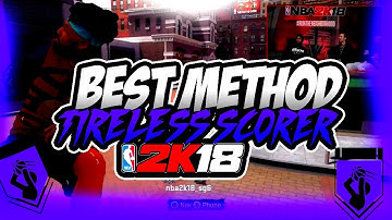 NBA 2K18 Tips: HOW TO GET TIRELESS SCORER BADGE - HOW TO GET HALL OF FAME TIRELESS SCORER TUTORIAL