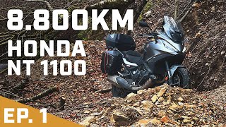 8.800 KM AU + PRÈS DES COTES ET DES FRONTIÈRES EN HONDA NT 1100 ➡ EP1