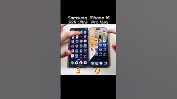 🙄Samsung S25 Ultra Vs iPhone 16 Pro Max Speed Test !!😱