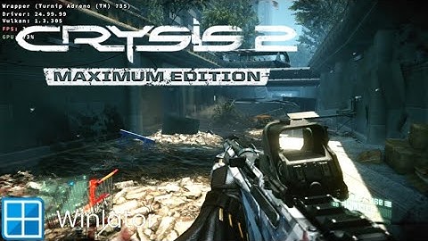Crysis 2 Maximum Edition on Android Winlator Bionic 2.6.1 Poco F6