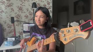 "Semut Hitam" - God Bless (Bass Cover by Nissa Hamzah)