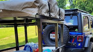 Building an overland trailer in a week.