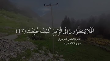 سورة الغاشية الشيخ ياسر الدوسري