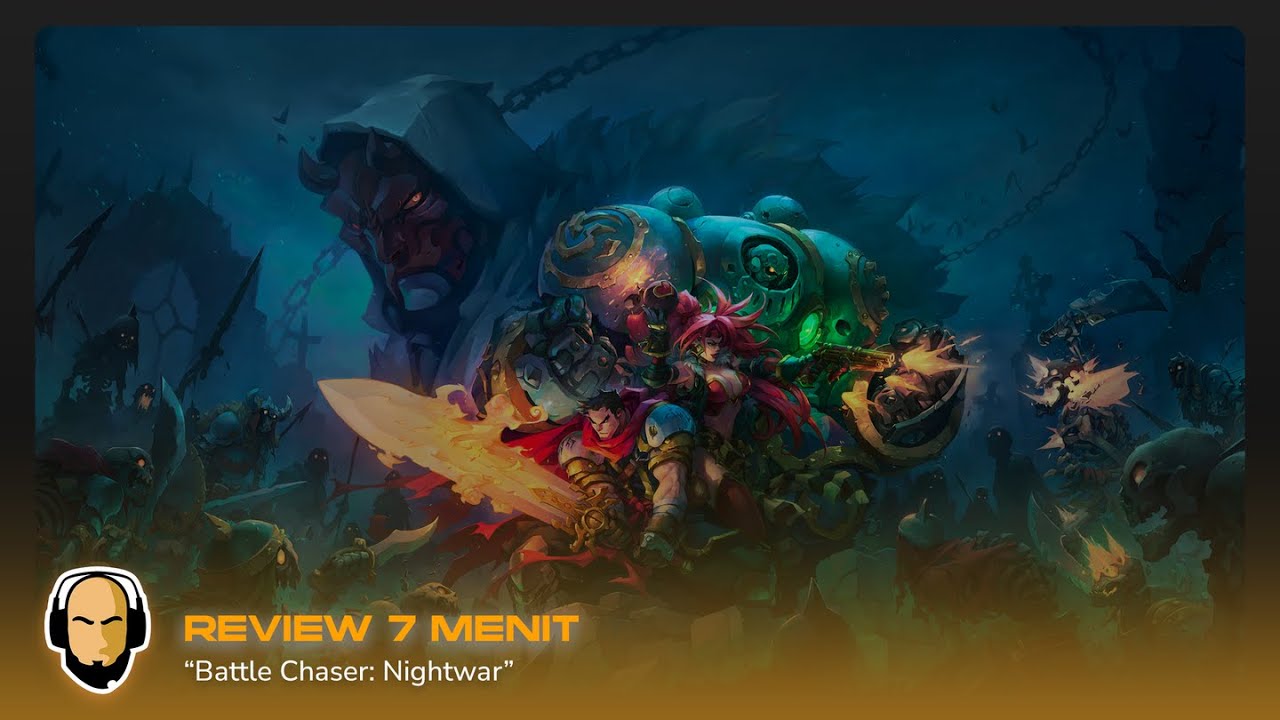 Western JRPG ?? Wajib coba ini sih ! | Battle Chaser Nightwar Review