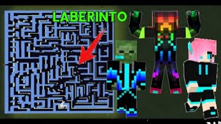 escondite en laberinto extremo- Minecraft... reto con los The Good Friends