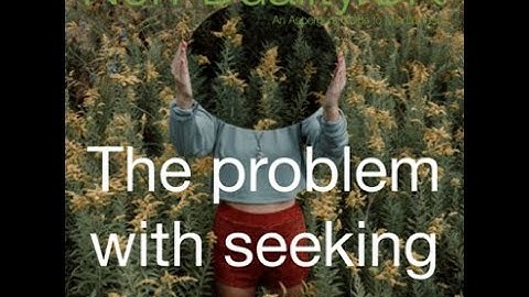 The problem with seeking - bite size 57 - non duality explained