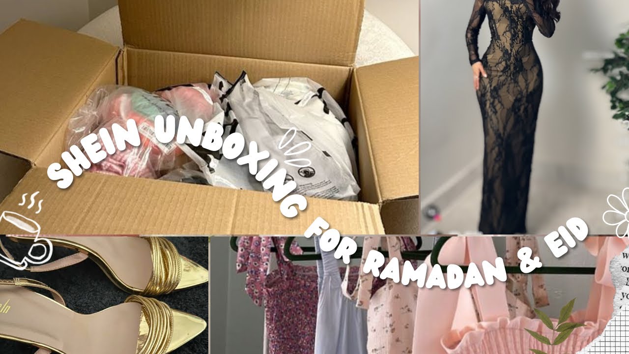 مشتريات رمضان والعيد من شي ان 🌷 فستان العيد • غيرت ديكور صالتي • اكسسوارات • جلابيات • والمزيد ..