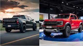 2024 Ford Ranger Raptor vs Chevy Colorado ZR2🔥The Ultimate Off-Road Showdown!