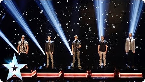 Musical theatre boyband Collabro sing Bring Him Home | Britain