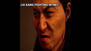 Liu Kang Fighting In MK1 vs In Shaolin Monks #shorts