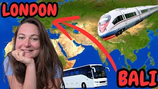 I travelled Bali to London without flying