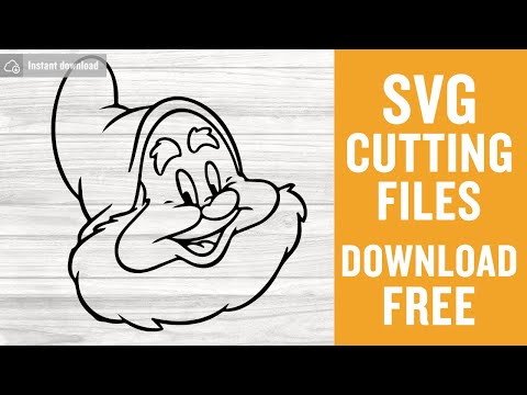 Happy Dwarf Svg Free Cutting Files for Cricut Silhouette Instant Download