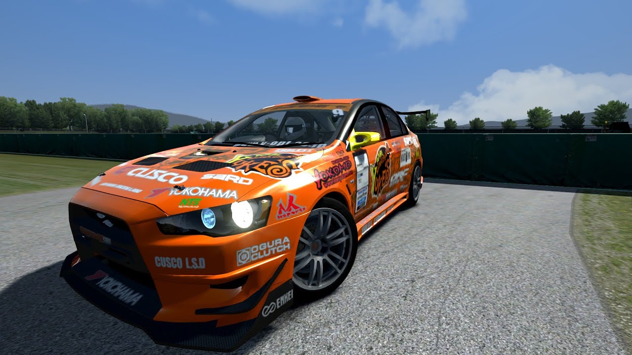 Assetto Corsa Mitsubishi Assetto Corsa - Mitsubishi Evo X + DOWNLOAD - YouTube