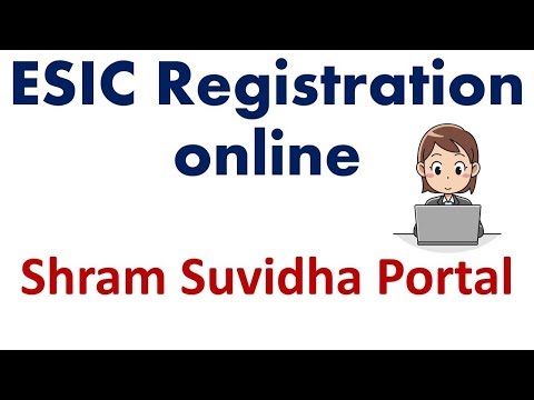 ESIC Registration in 2020 |Shram suvidha portal ESIC registration.