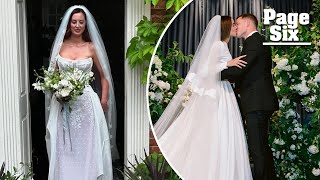 Olivia Culpos Timeless Gown And Eva Amurris Wedding Dress Cleavage