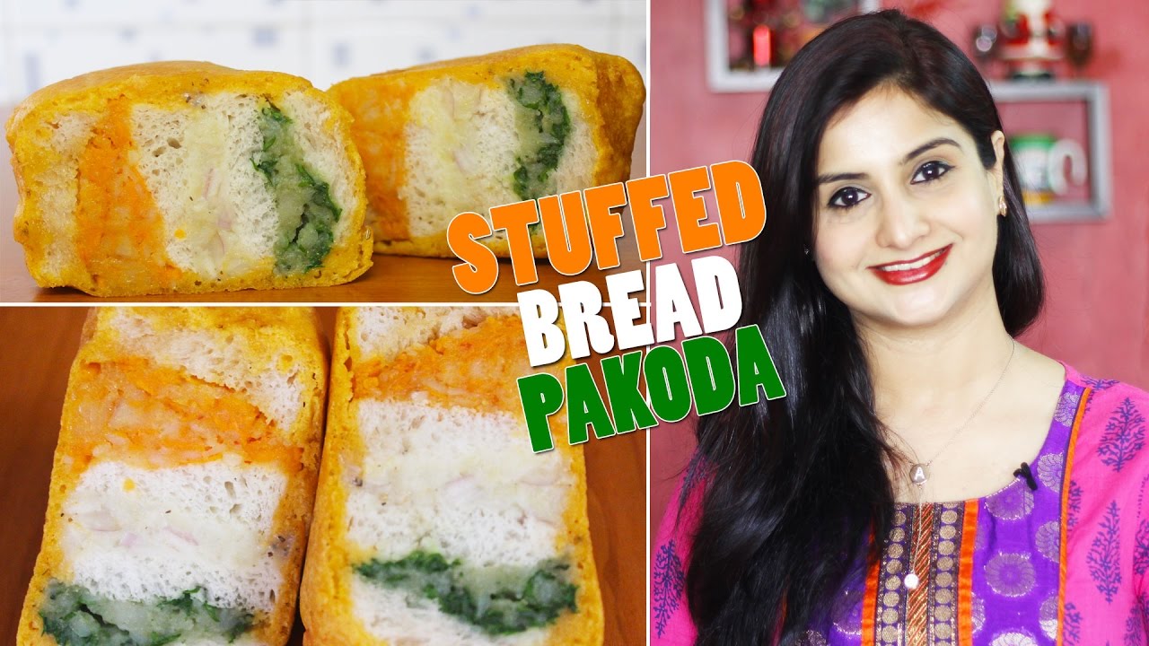 Bread Pakora Recipe | Stuffed Bread Pakora | Easy Breakfast Recipes | Kanak