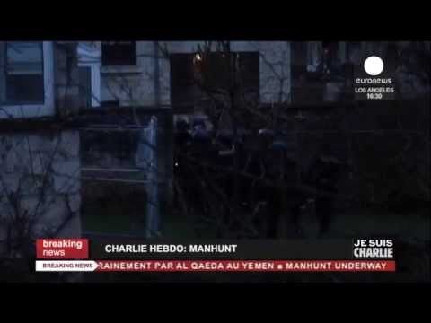 Франция: поиски убийц сотрудников Charlie Hebdo (09/01/2015)