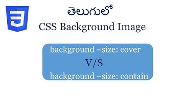 CSS background property | CSS background size |CSS background image |CSS background cover vs contain