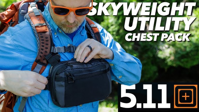 5.11 Skyweight Chest Pack: The Ultimate Multi-Functional Pack for Runners  and Concealed Carry 