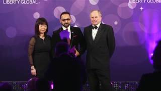 Octave Klaba awarded Business leader of the Year at DCD Awards - 2017
